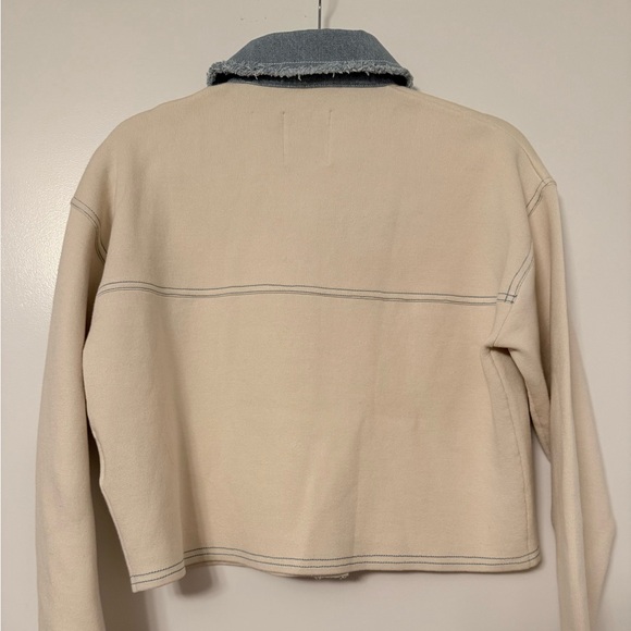 NWT Sandro Dolly Cropped Coatigan Sweater - Picture 7 of 7